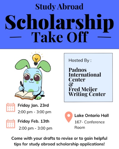 Study Abroad Scholarship Takeoff: Personal Statements